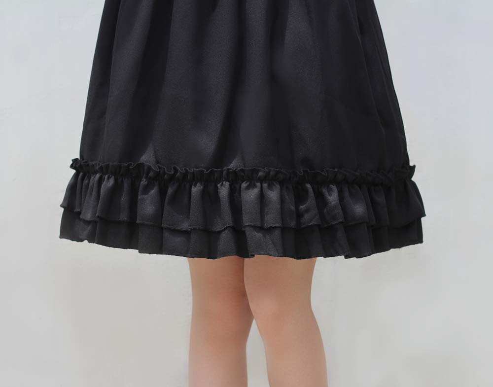 Japanese Gothic Lolita Dress Black 2