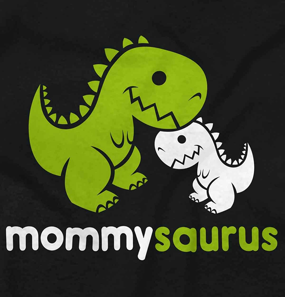 Cute Dinosaur Mothers Day Hoodie Sweatshirt Women 2
