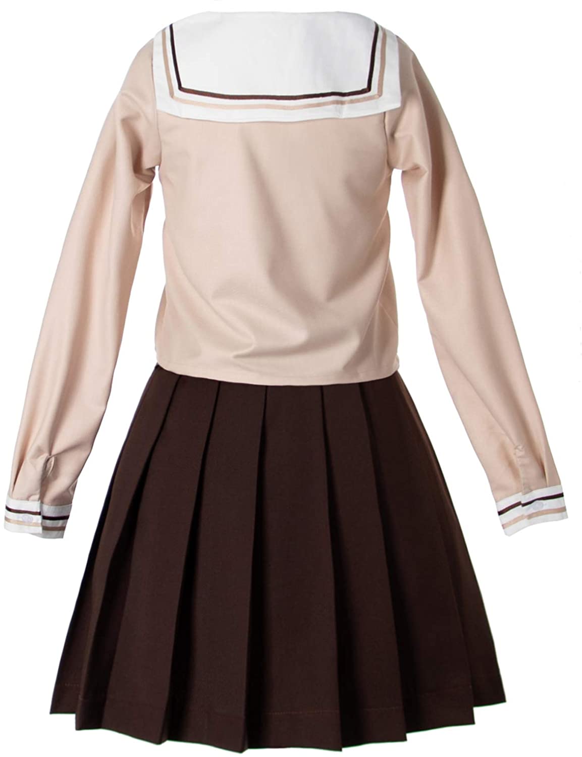 JK Uniform Brown Pleated Skirt 3