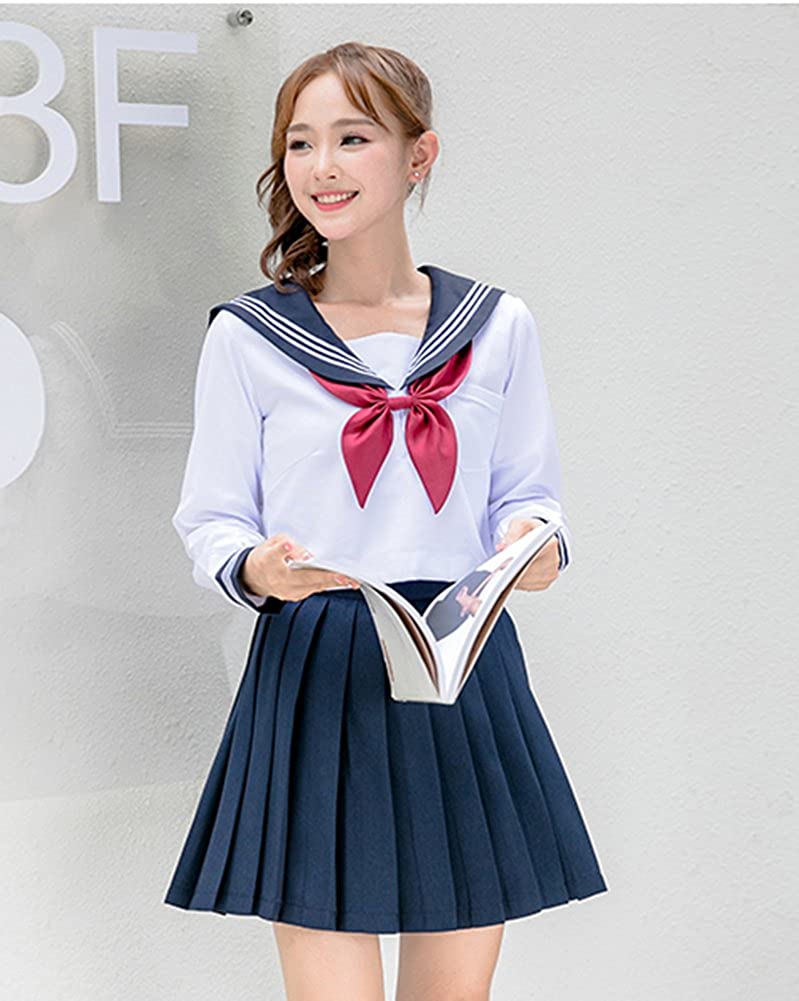 Japanese School Girl Uniform Anime Sailor Suit 2