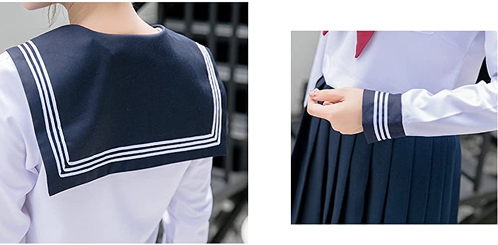 Japanese School Girl Uniform Anime Sailor Suit 3