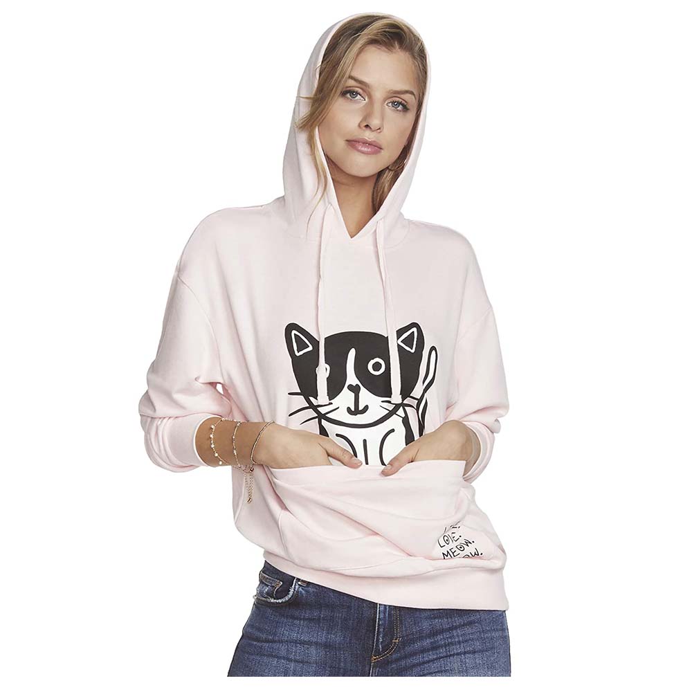 Kawaii Cats Pouch Pullover Hoodie