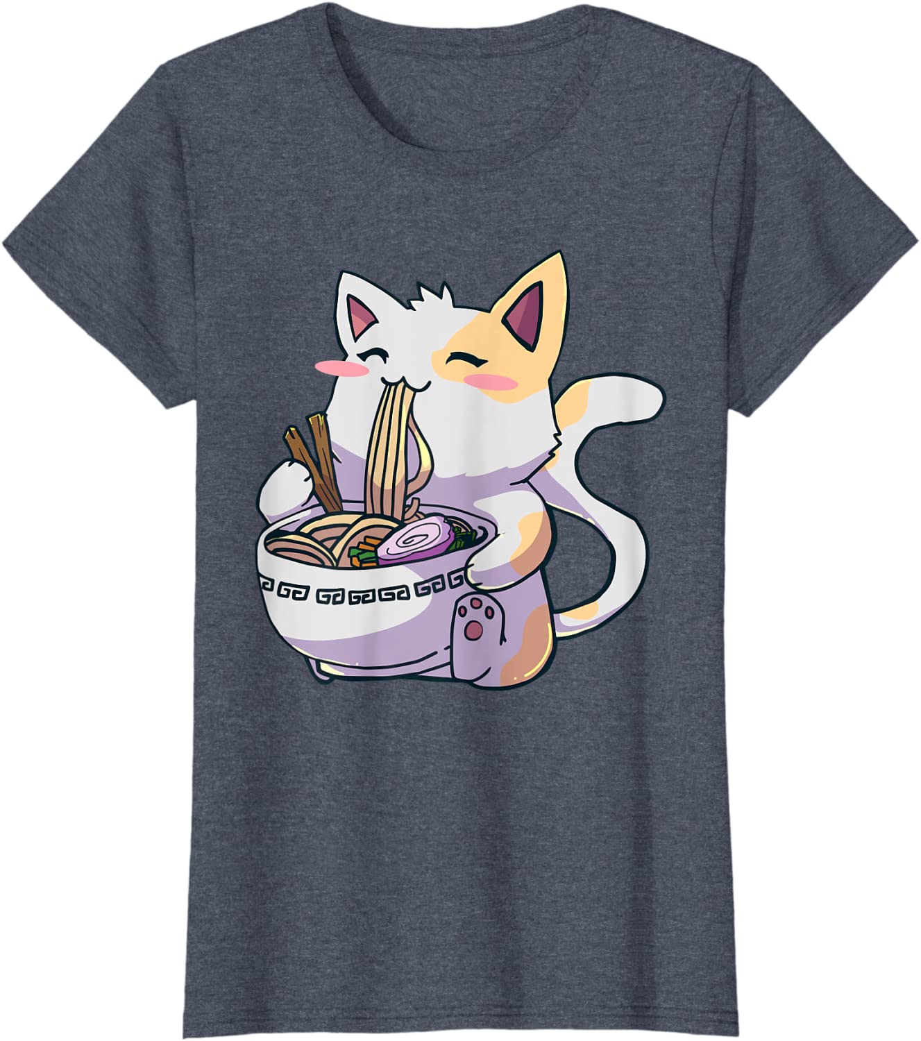 Kawaii Anime Cat Japanese T Shirt 1