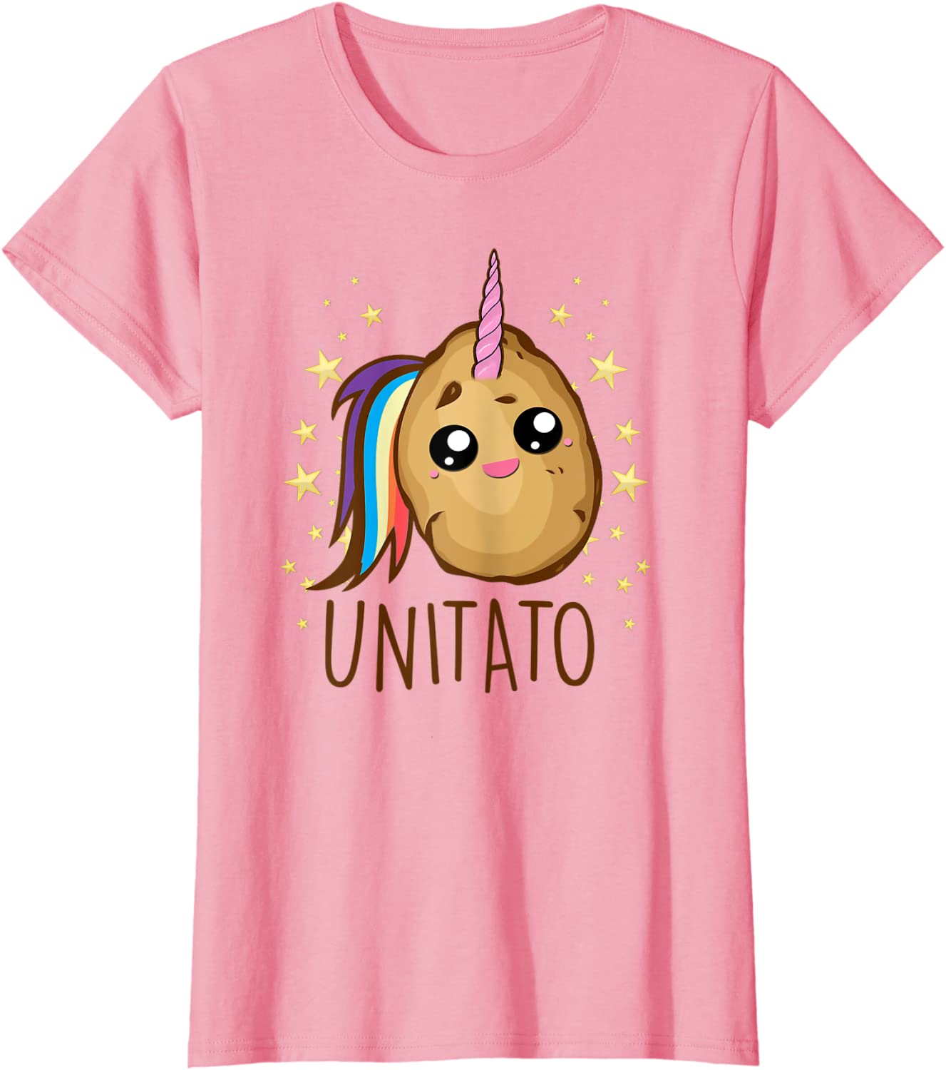 Funny Potato Unicorn Shirt