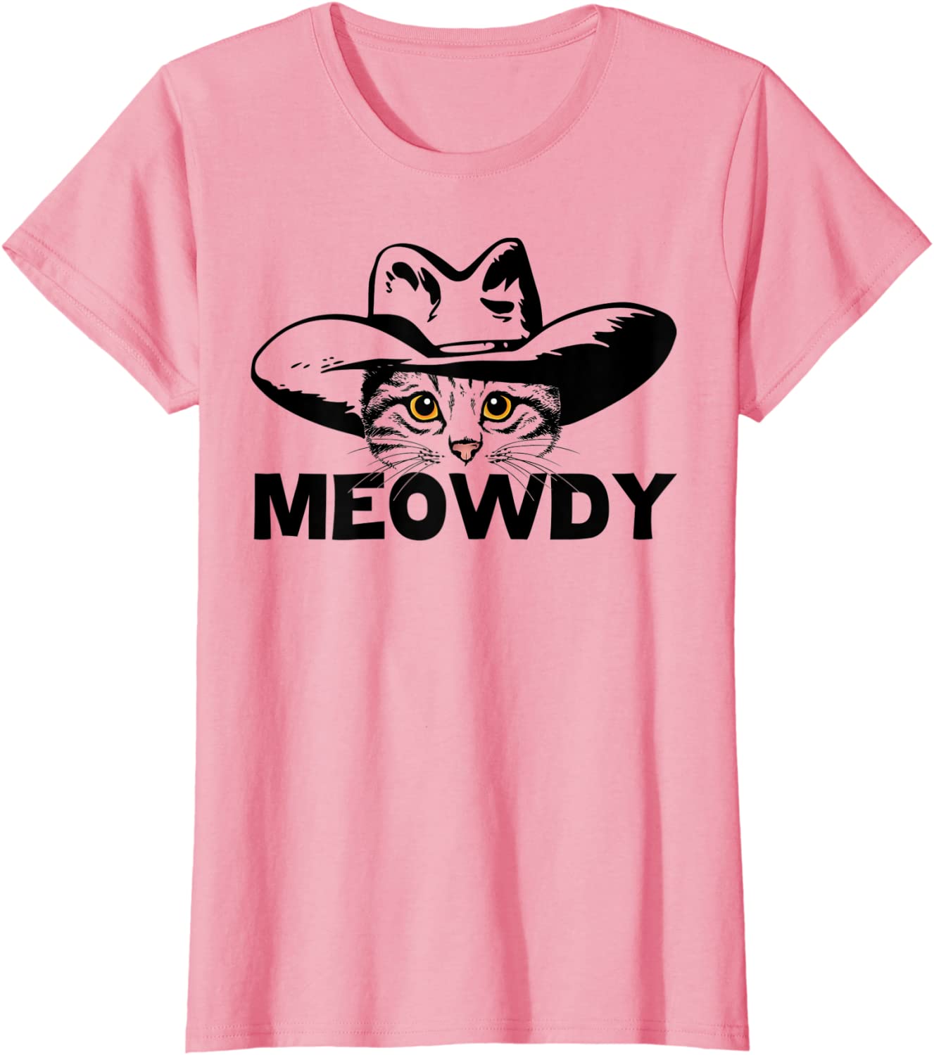 Funny Mashup Between Meow and Howdy Cat Meme T Shirt