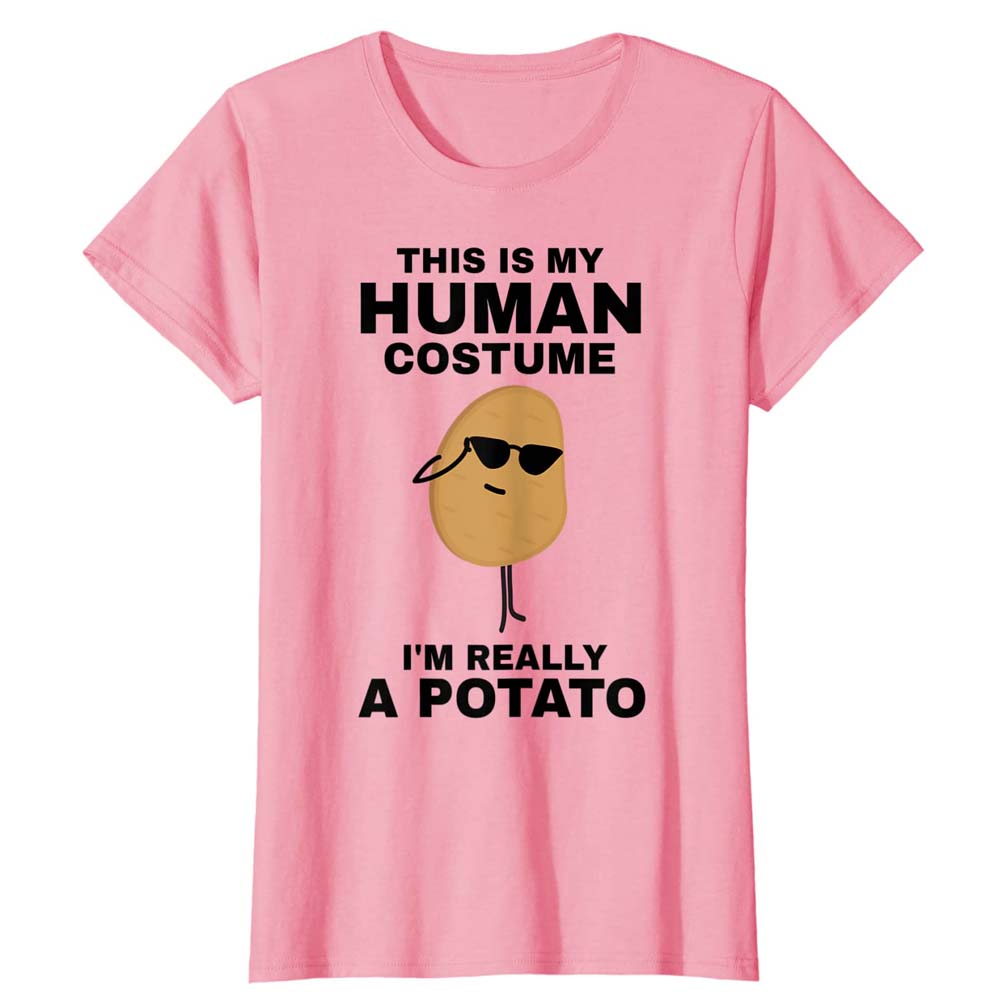 This is My Human Costume Cute Potato T-Shirt